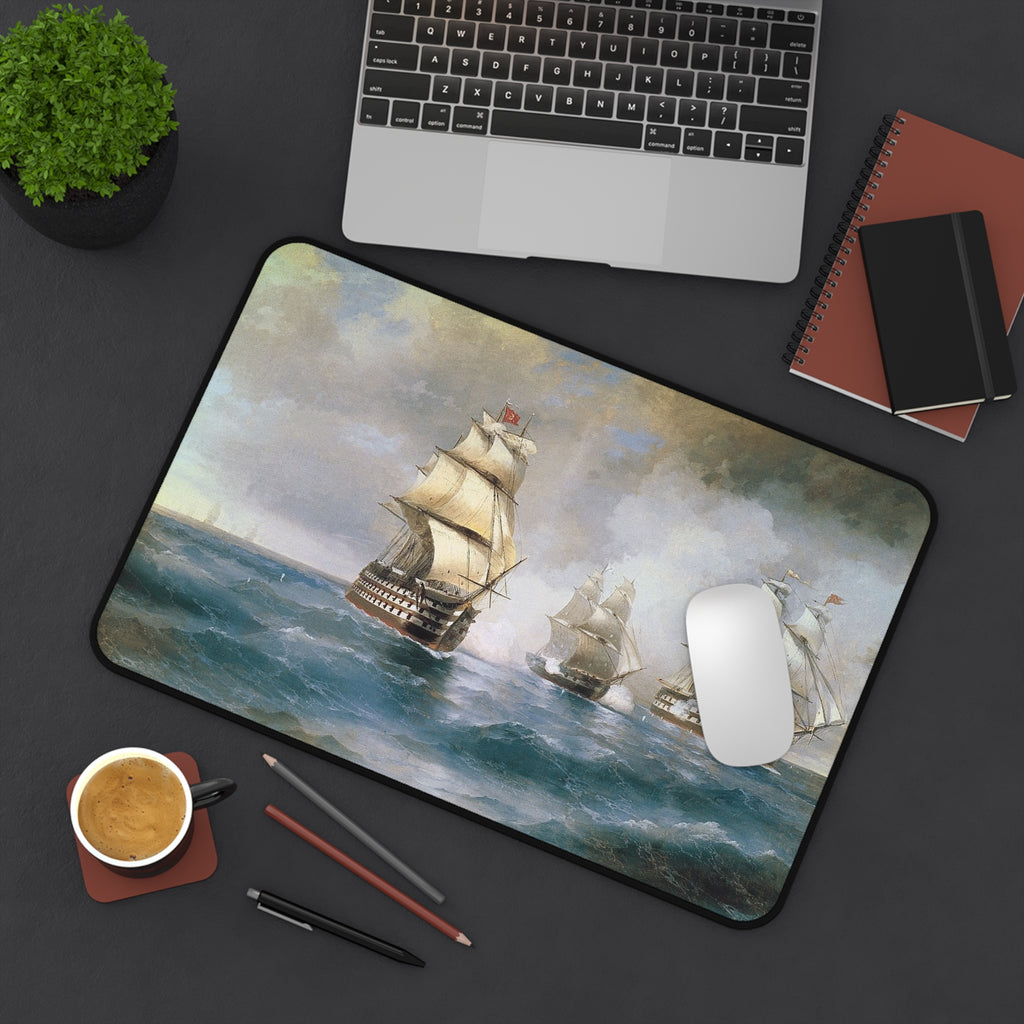 Mouse Pad, Brig "Mercury" Attacked by Two Turkish Ships
