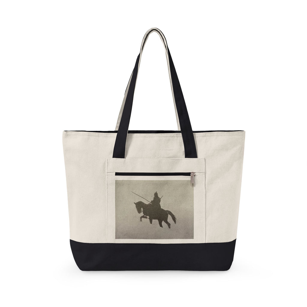 Canvas Tote Bag – German cavalry in the snow WW1
