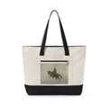 Canvas Tote Bag – German cavalry in the snow WW1