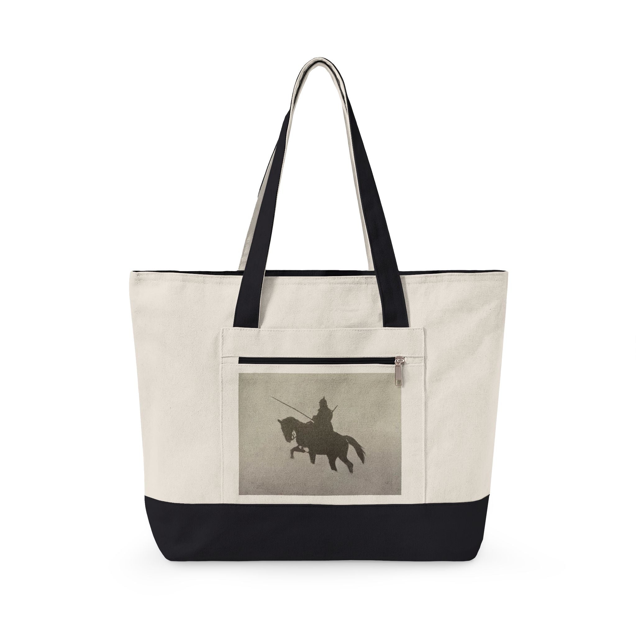 Canvas Tote Bag – German cavalry in the snow WW1